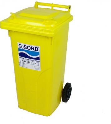 KIT mobil de urgenta Eusorb, chimica, HSP 120, capacitate de absorbtie 83L